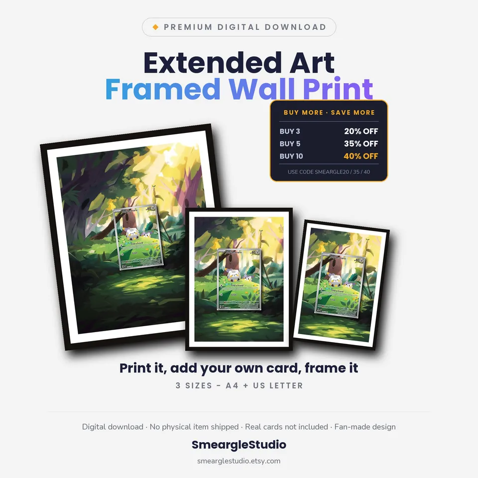 Togedemaru frame print