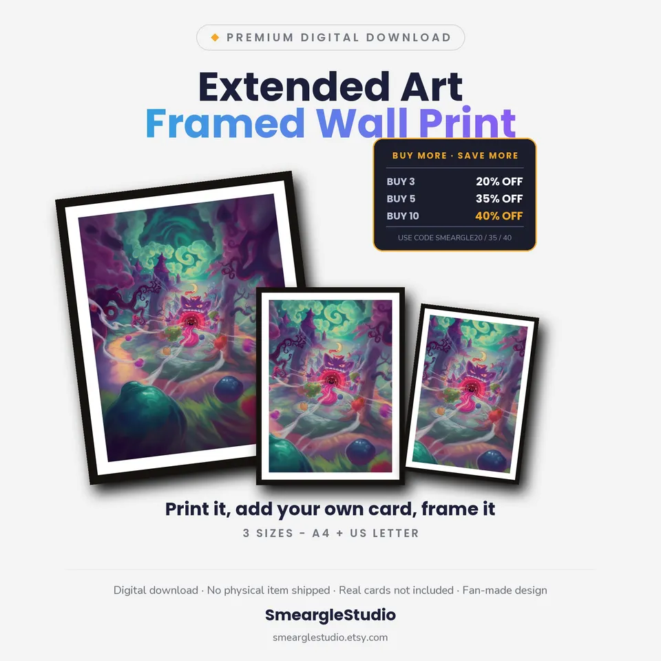 Gengar VMAX frame print
