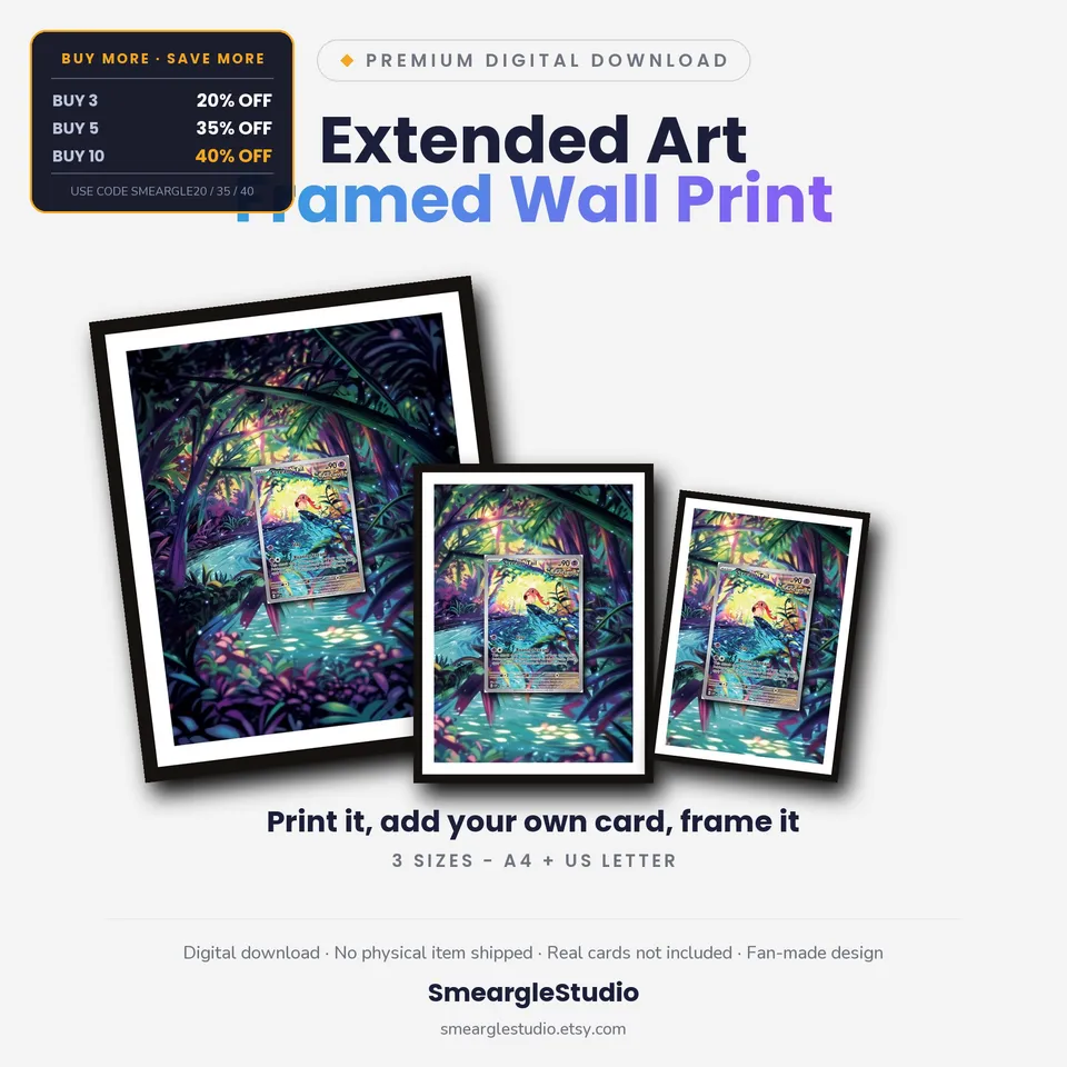 Scream Tail frame print
