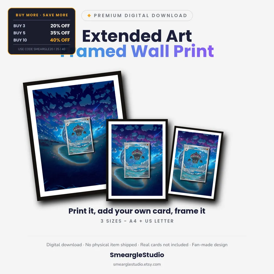 Claydol frame print