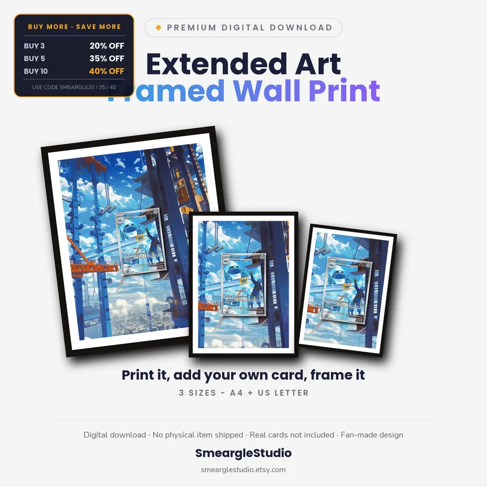 Metang frame print