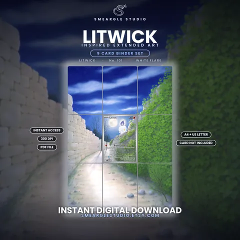 Litwick extended binder art