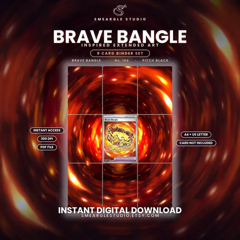 Brave Bangle extended binder art