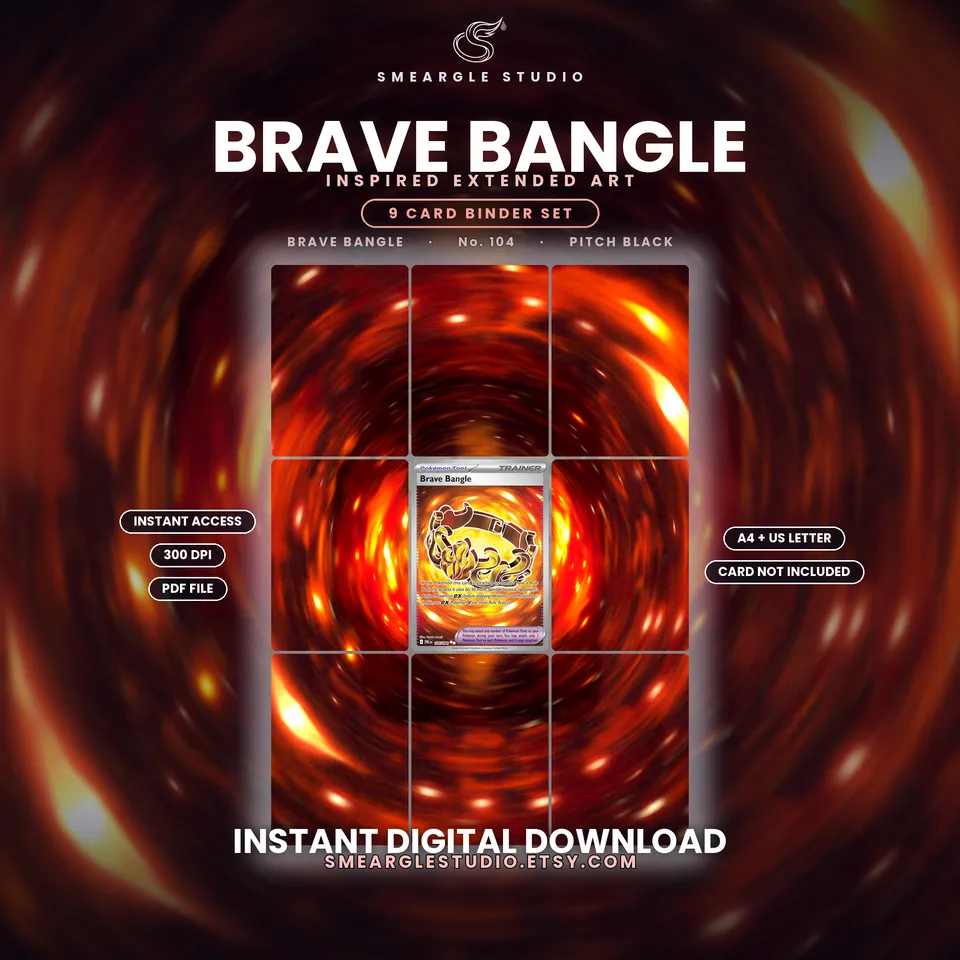 Brave Bangle extended binder art
