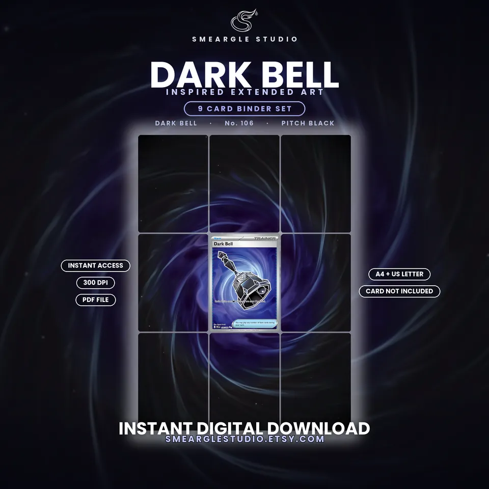 Dark Bell extended binder art