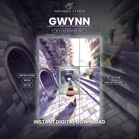 Gwynn extended binder art