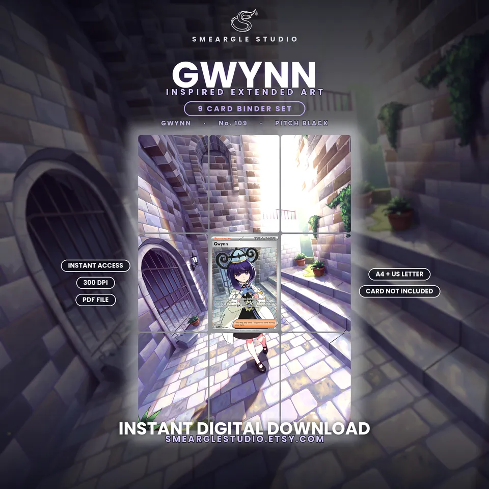 Gwynn extended binder art
