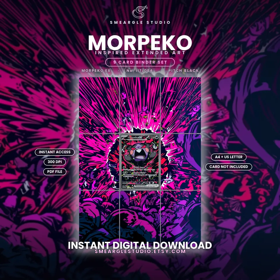 Morpeko ex extended binder art