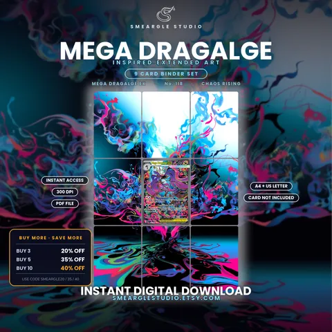 Mega Dragalge ex extended binder art