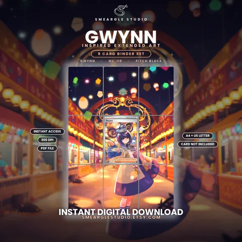 Gwynn extended binder art