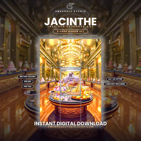 Jacinthe extended binder art