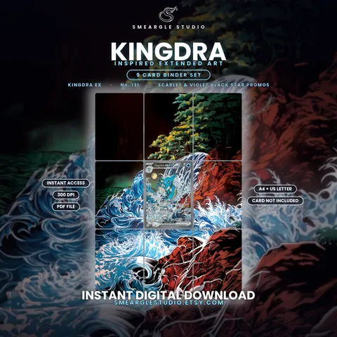 Kingdra ex extended binder art