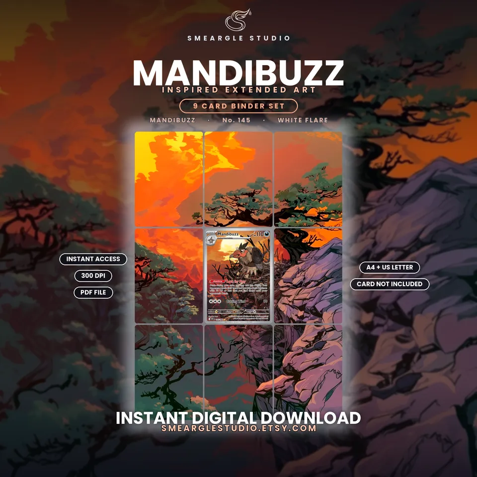 Mandibuzz extended binder art
