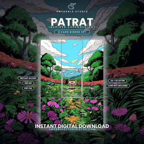 Patrat extended binder art