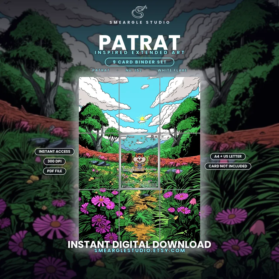 Patrat extended binder art