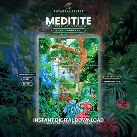Meditite extended binder art