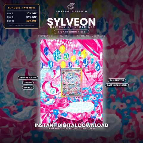 Sylveon ex extended binder art