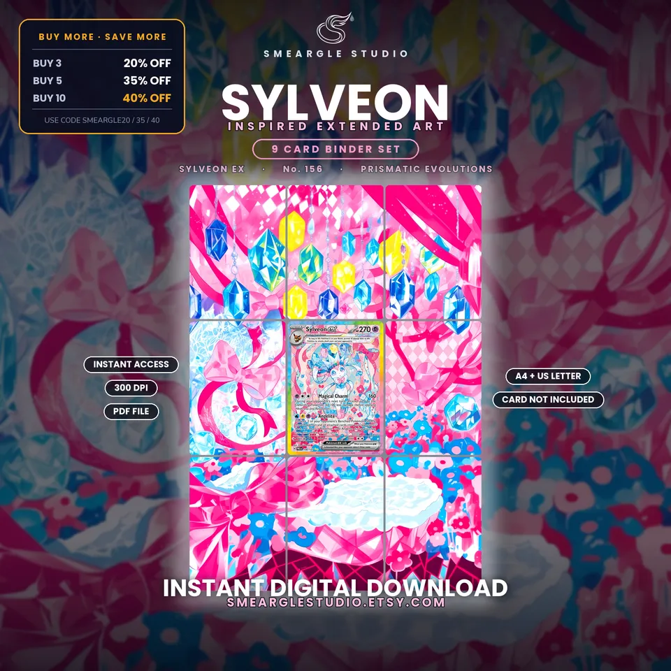 Sylveon ex extended binder art