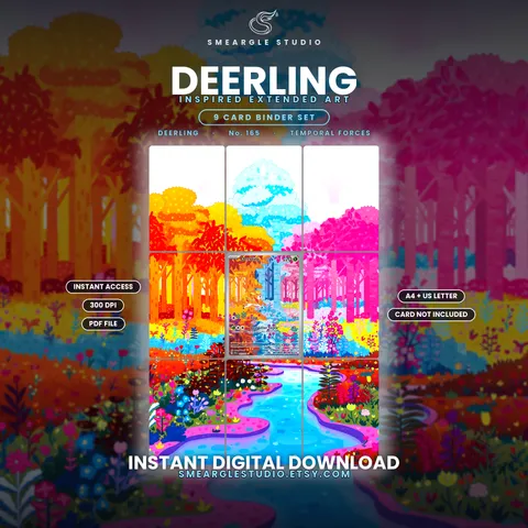 Deerling extended binder art