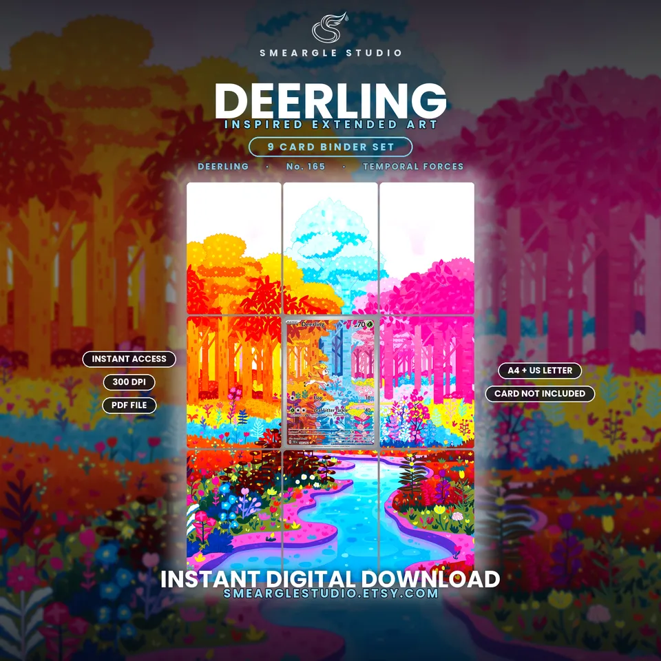 Deerling extended binder art