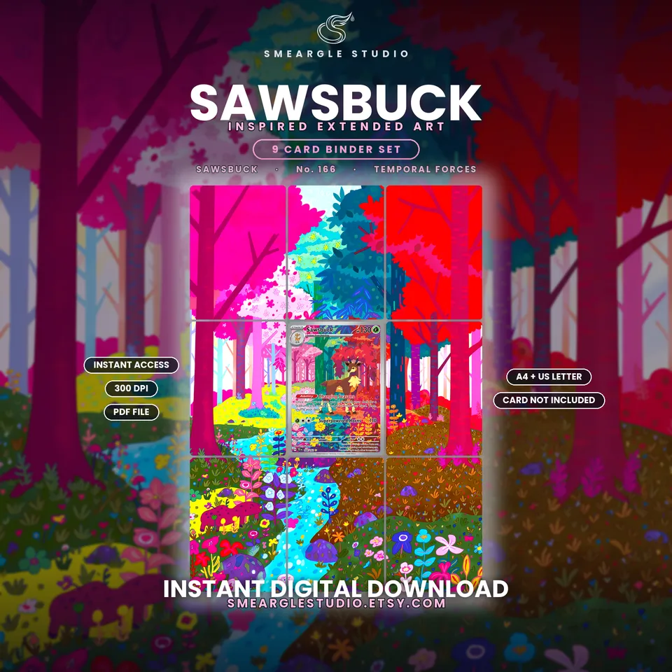 Sawsbuck extended binder art