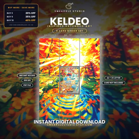 Keldeo ex extended binder art