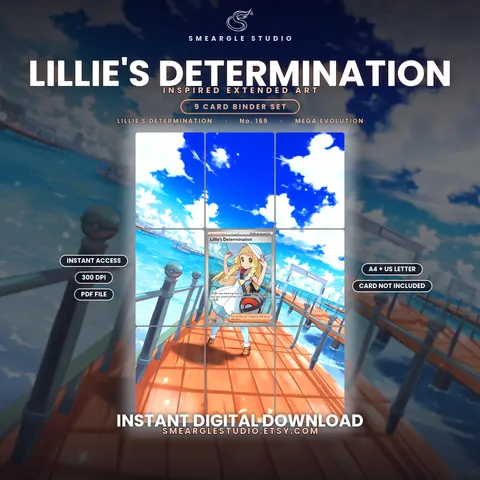 Lillie's Determination extended binder art