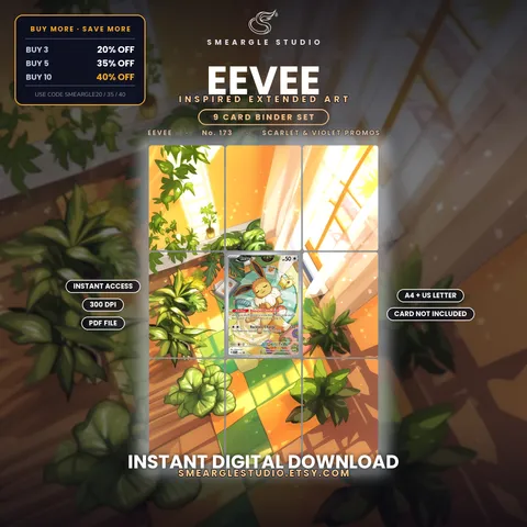 Eevee binder art
