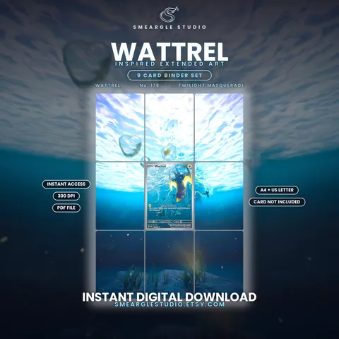 Wattrel extended binder art