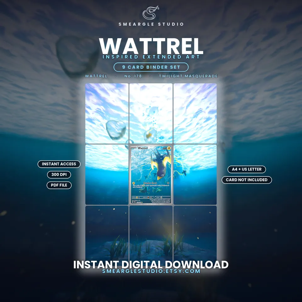 Wattrel extended binder art