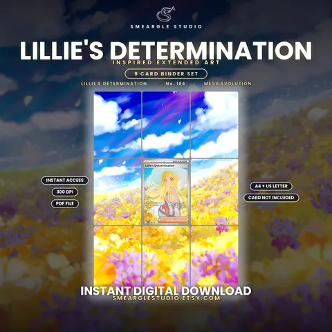 Lillie's Determination extended binder art