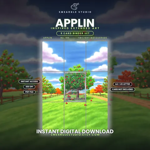 Applin extended binder art