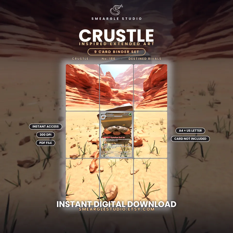 Crustle extended binder art