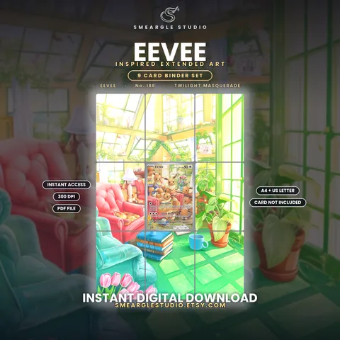 Eevee extended binder art