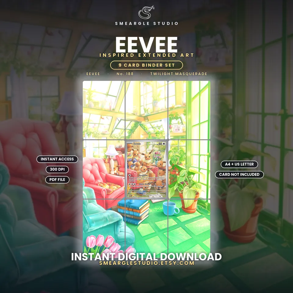 Eevee extended binder art