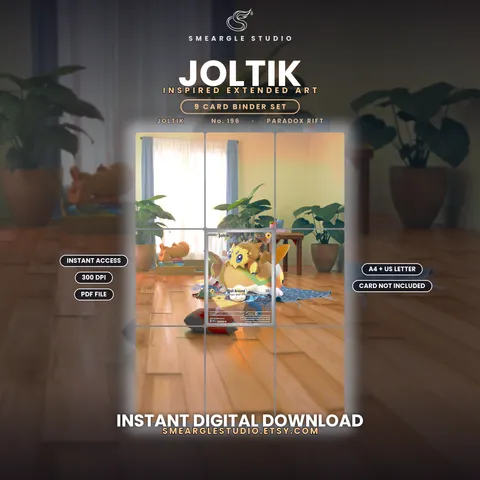 Joltik extended binder art