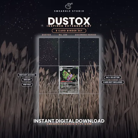 Dustox extended binder art
