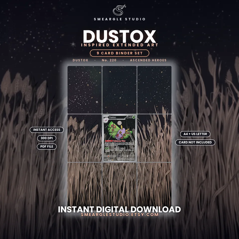 Dustox extended binder art