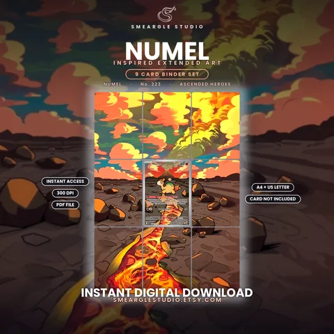 Numel extended binder art