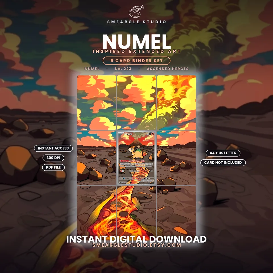 Numel extended binder art