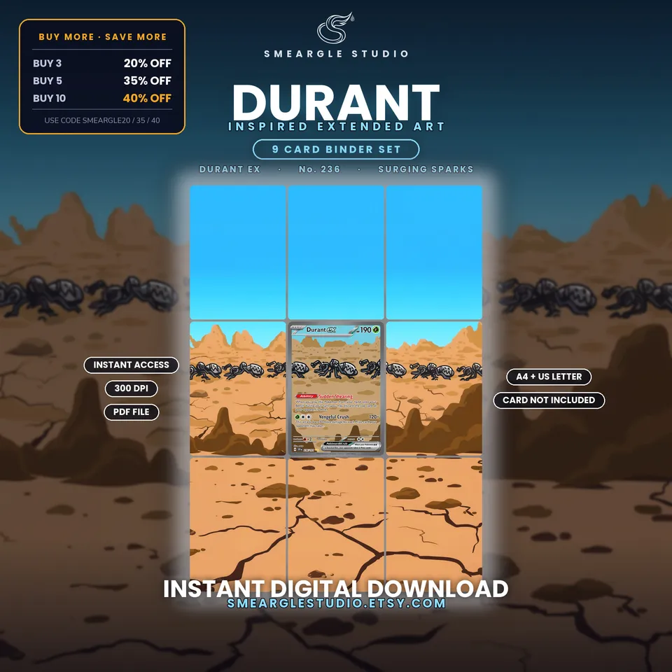 Durant ex extended binder art