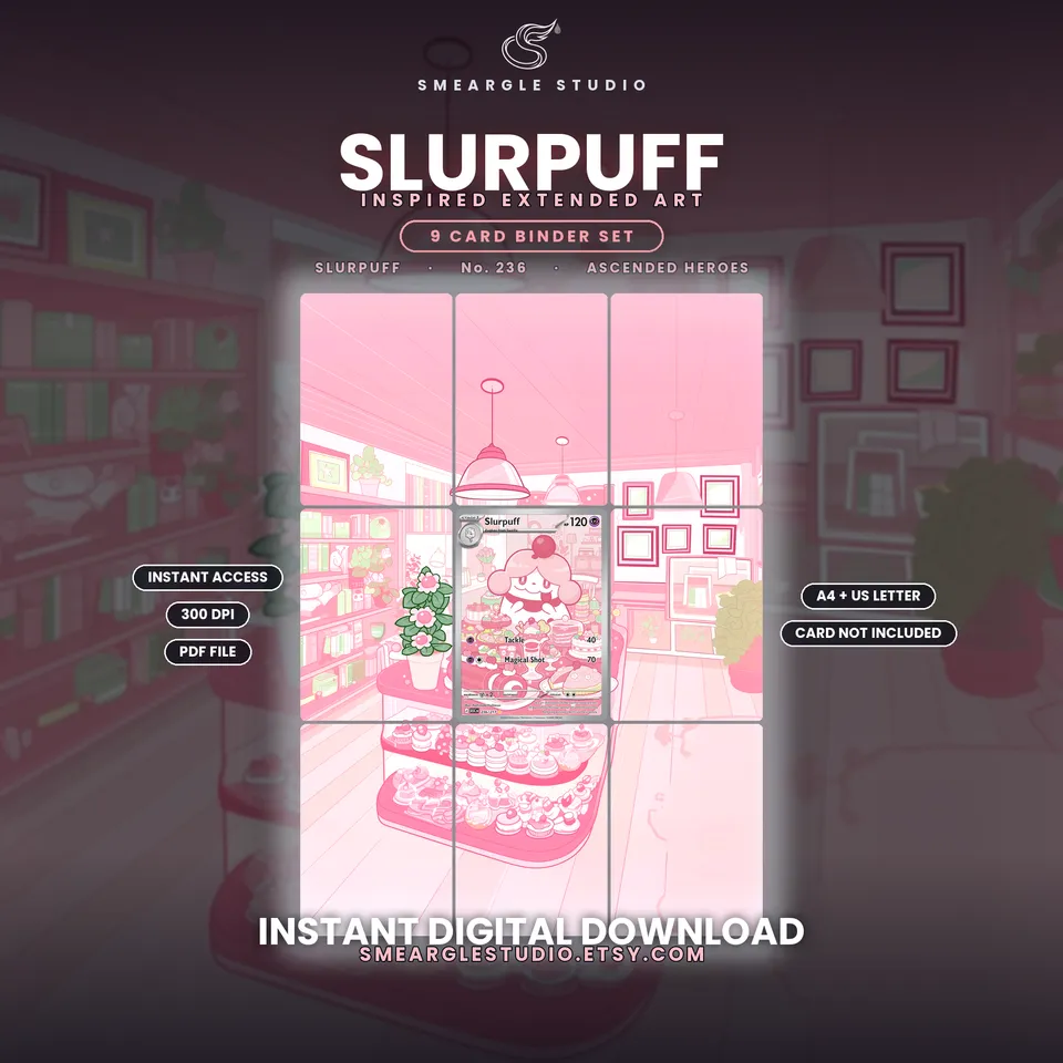 Slurpuff extended binder art