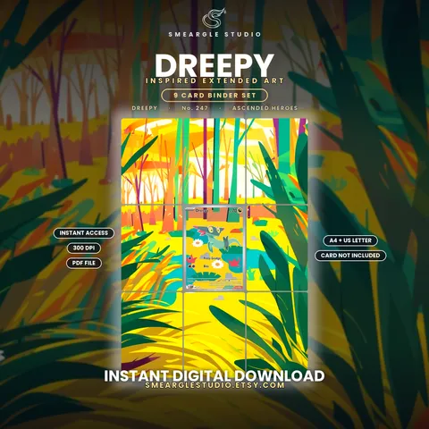 Dreepy extended binder art
