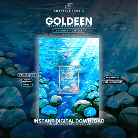 Goldeen extended binder art