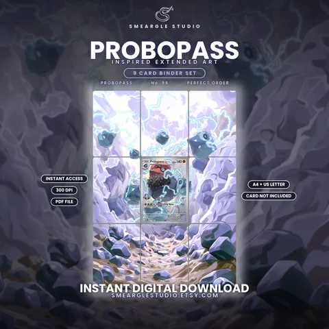Probopass extended binder art