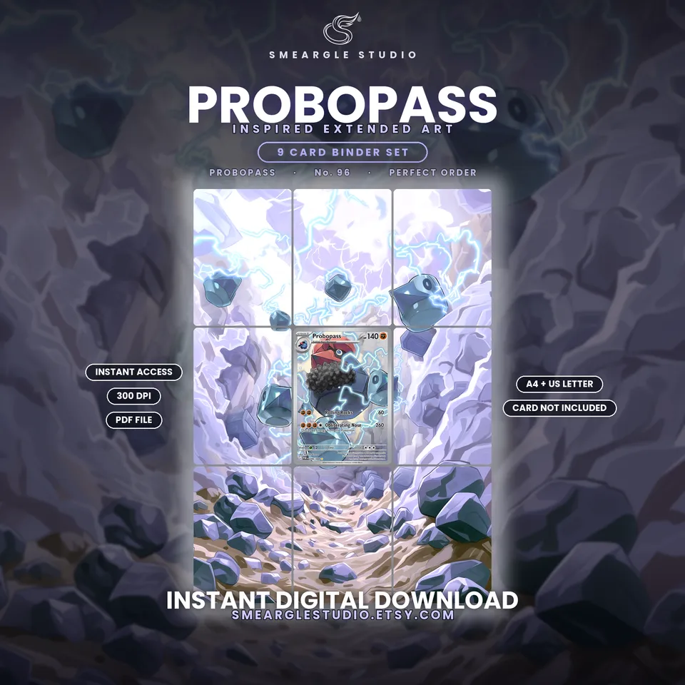 Probopass extended binder art
