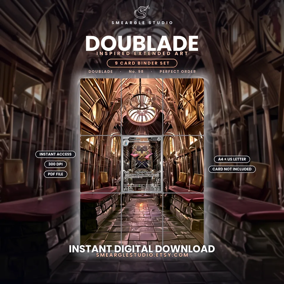 Doublade extended binder art