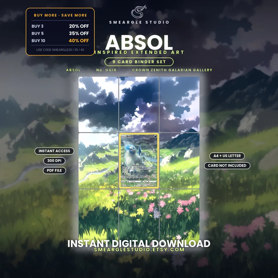 Absol extended binder art