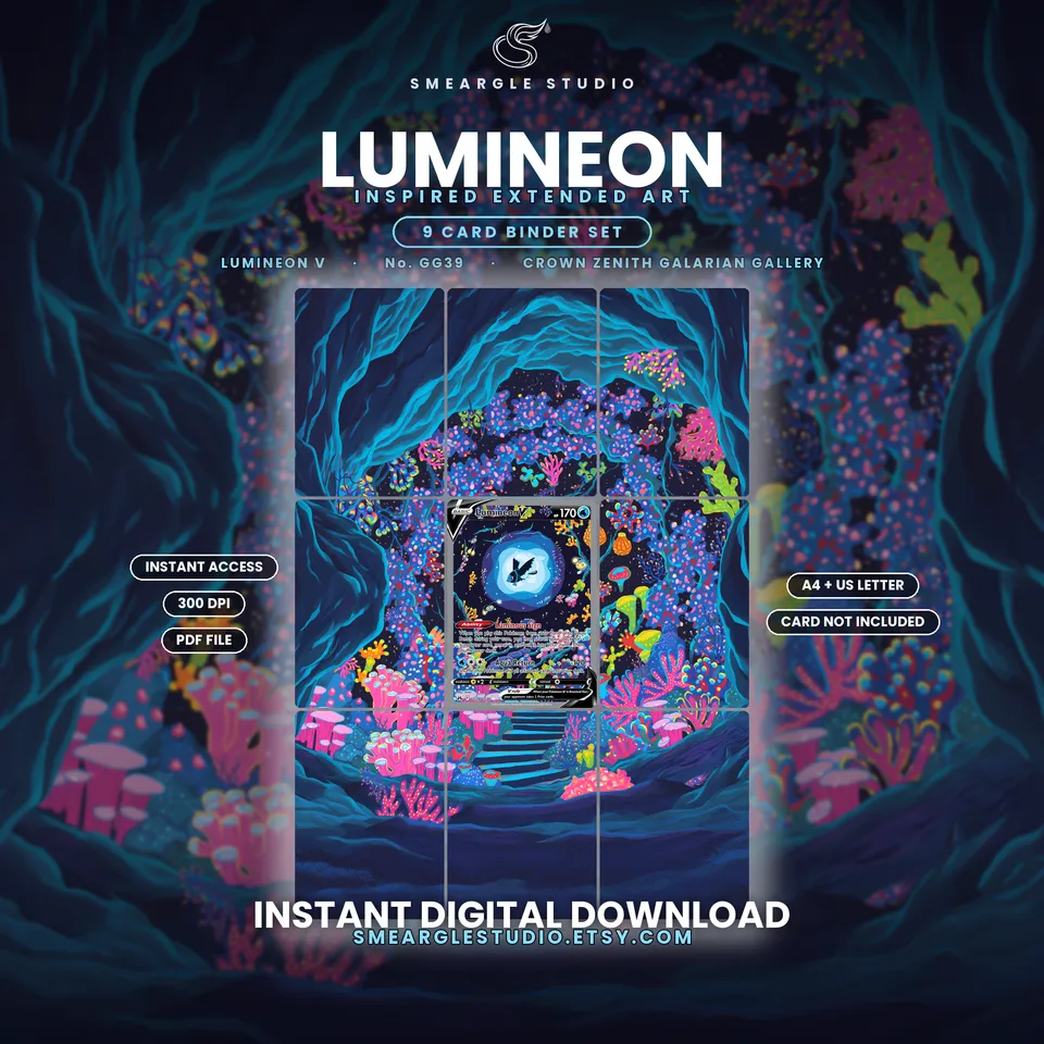 Lumineon V extended binder art